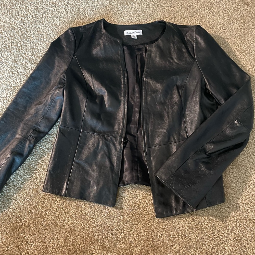 Calvin Klein Leather Jacket